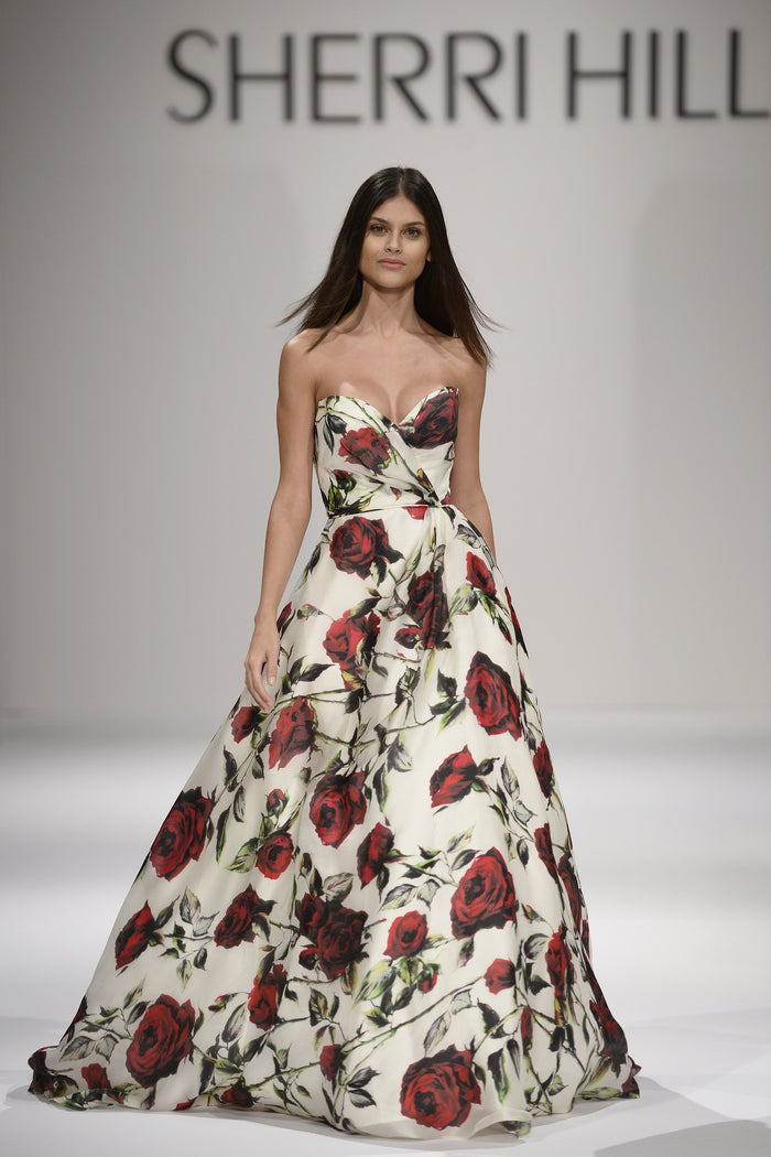 Sherri Hill Spring 2017 runway, look 10