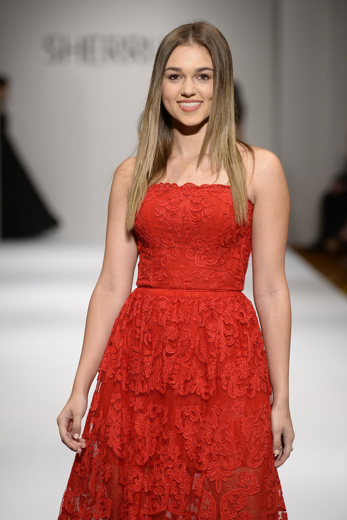 Sherri Hill Spring 2017 runway, look 11