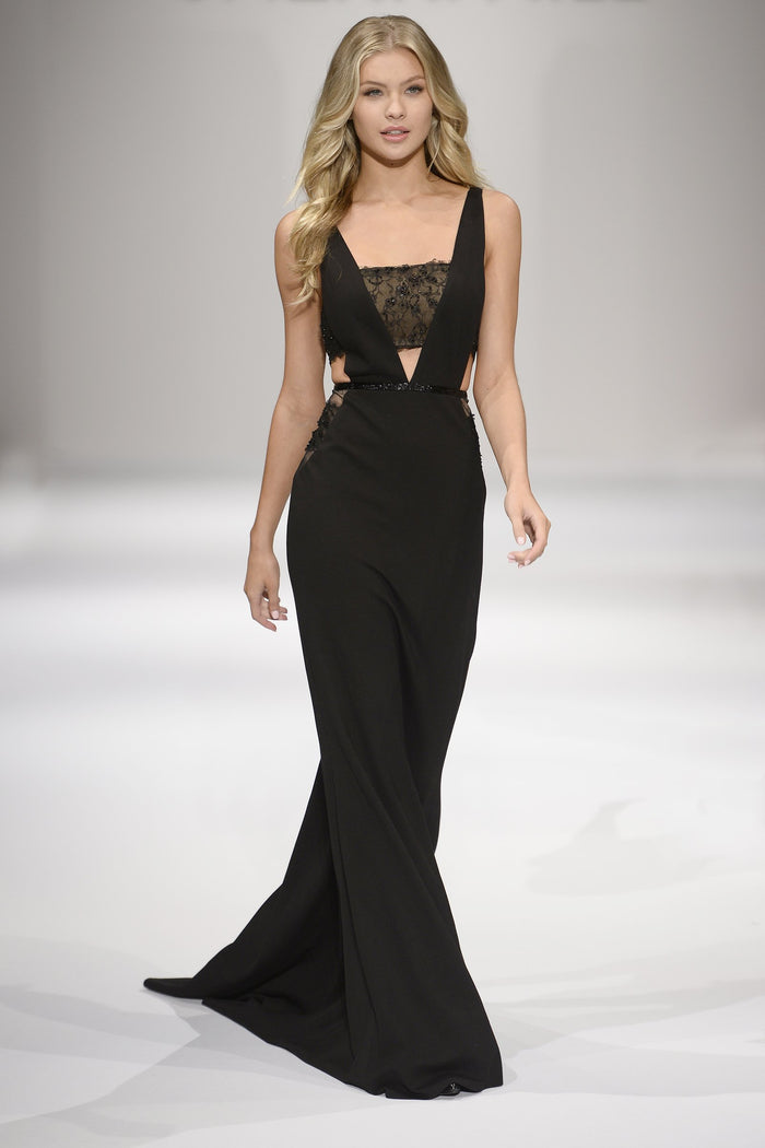 Sherri Hill Spring 2017 runway, look 17
