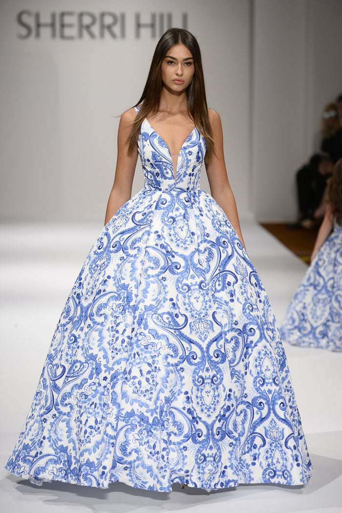 Sherri Hill Spring 2017 runway, look 29