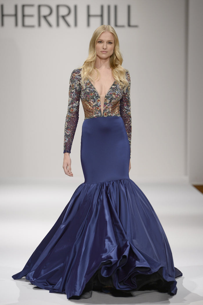 Sherri Hill Spring 2017 runway, look 32