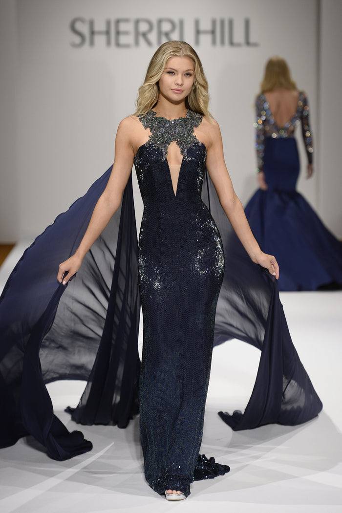 Sherri Hill Spring 2017 runway, look 33