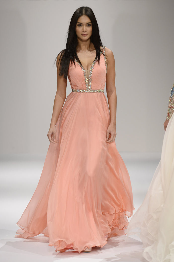 Sherri Hill Spring 2017 runway, look 35