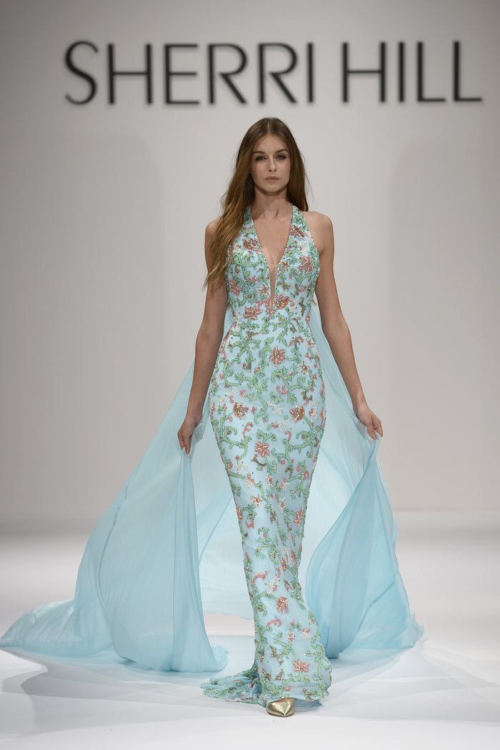 Sherri Hill Spring 2017 runway, look 36