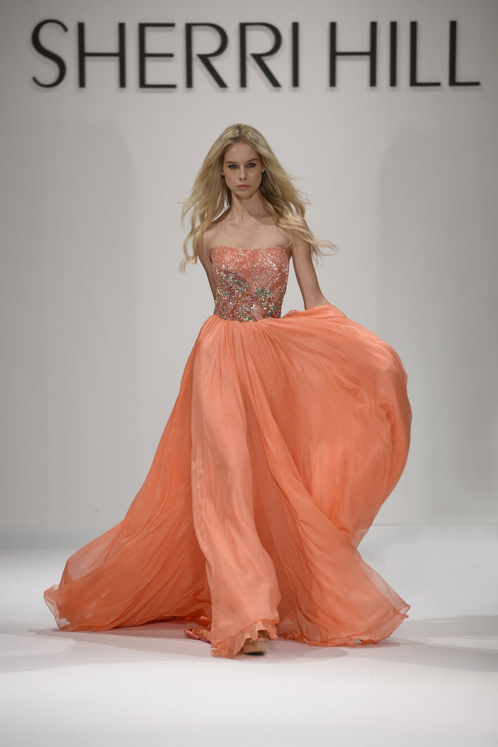 Sherri Hill Spring 2017 runway, look 38