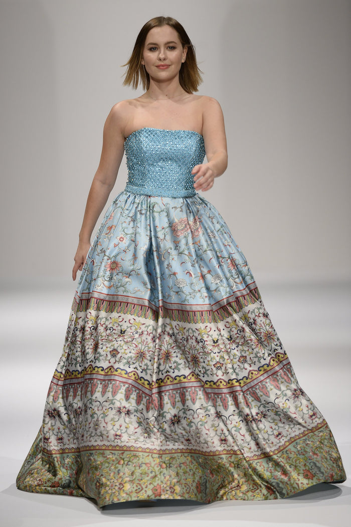 Sherri Hill Spring 2017 runway, look 40