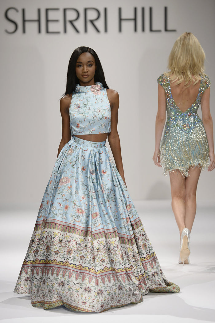 Sherri Hill Spring 2017 runway, look 42