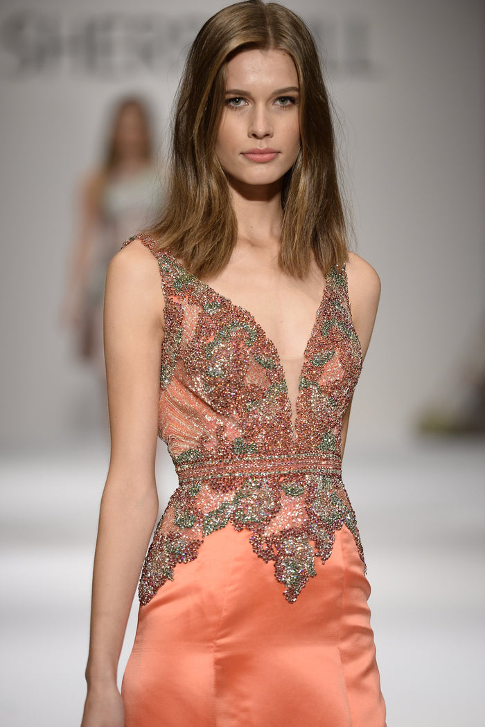Sherri Hill Spring 2017 runway, look 43