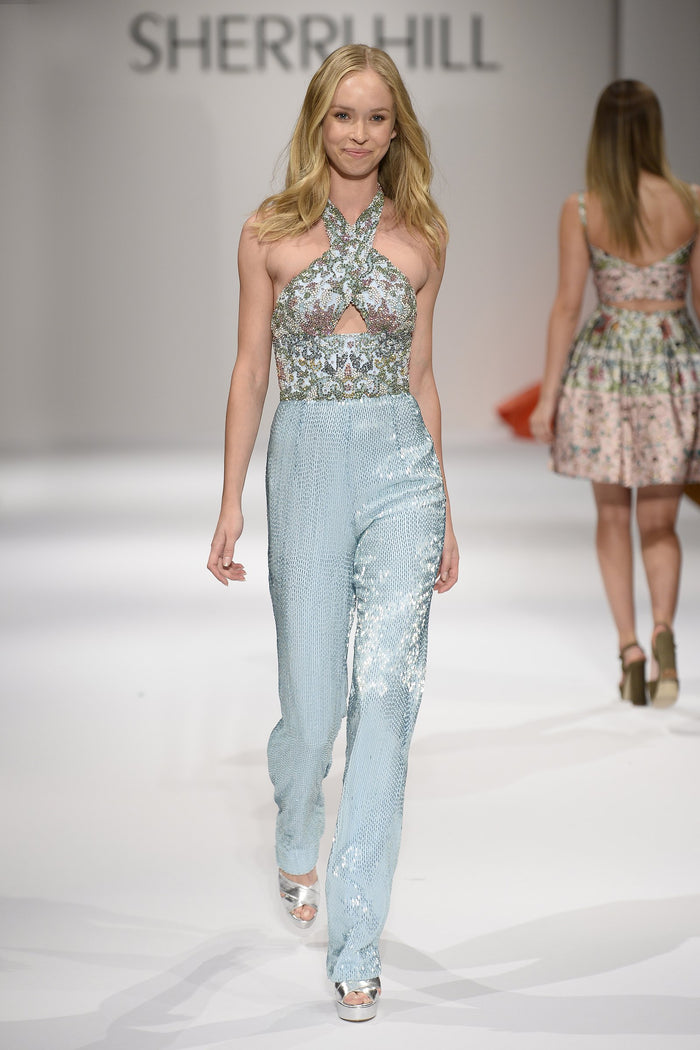 Sherri Hill Spring 2017 runway, look 45