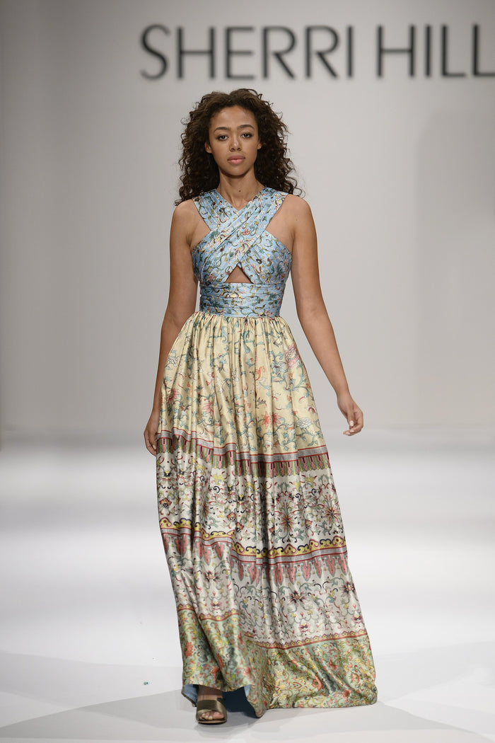 Sherri Hill Spring 2017 runway, look 48