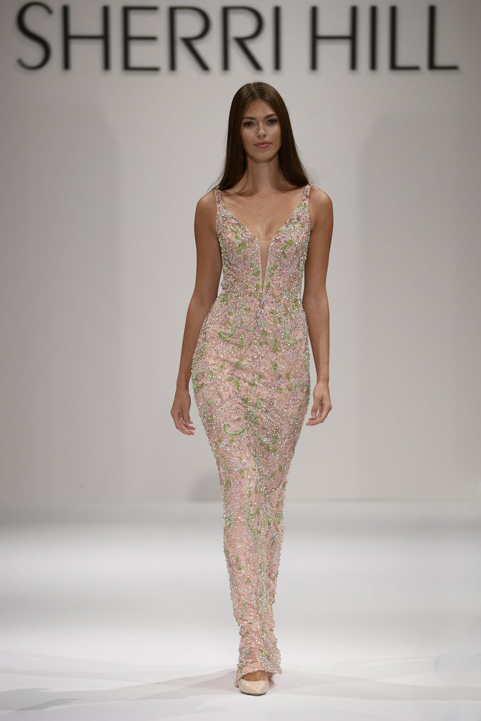 Sherri Hill Spring 2017 runway, look 50