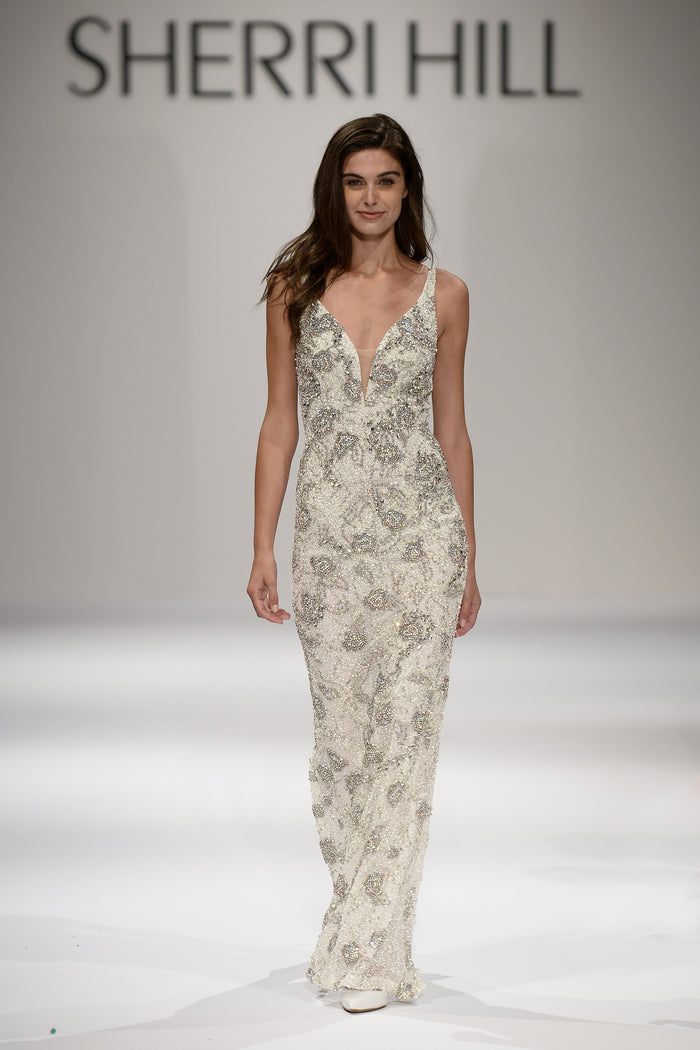 Sherri Hill Spring 2017 runway, look 53