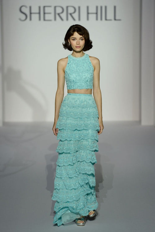 Sherri Hill style 52777 on the Spring 2019 runway