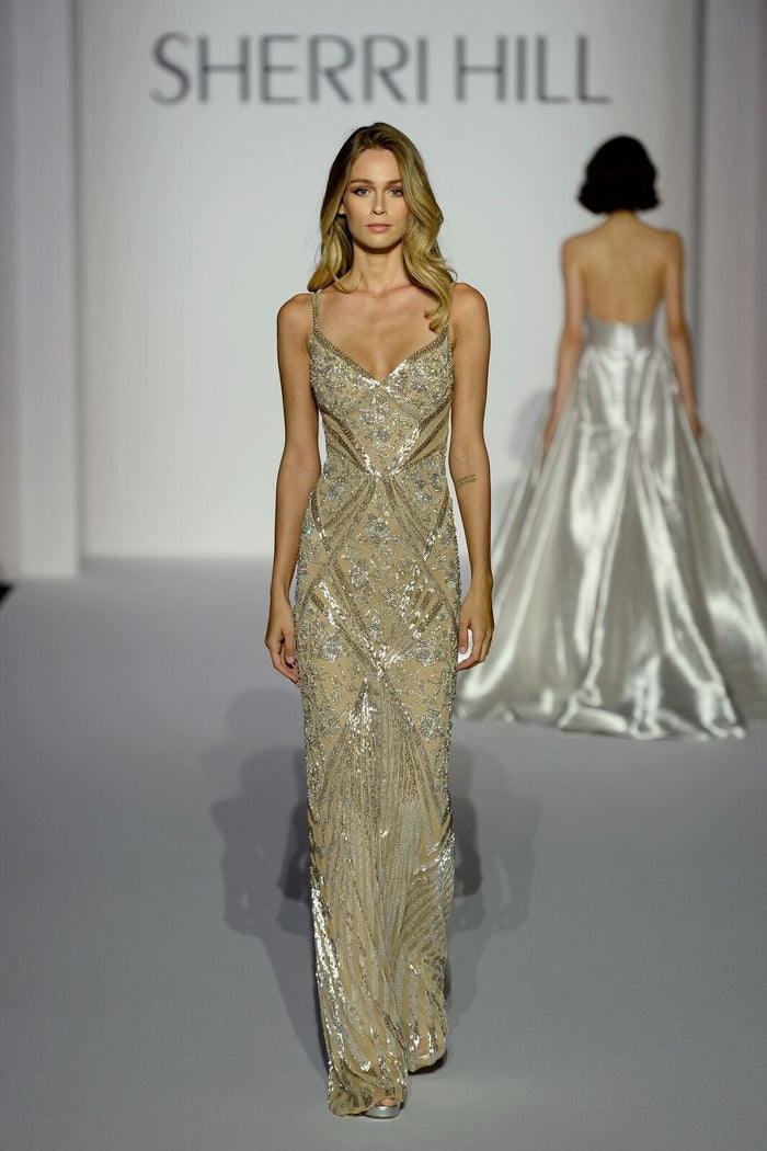 Sherri Hill style 44639, Spring 2019 runway