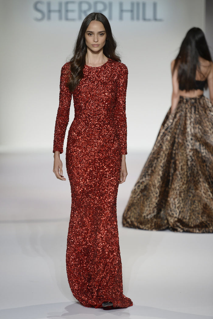 Sherri Hill Spring 2020 runway, look 13