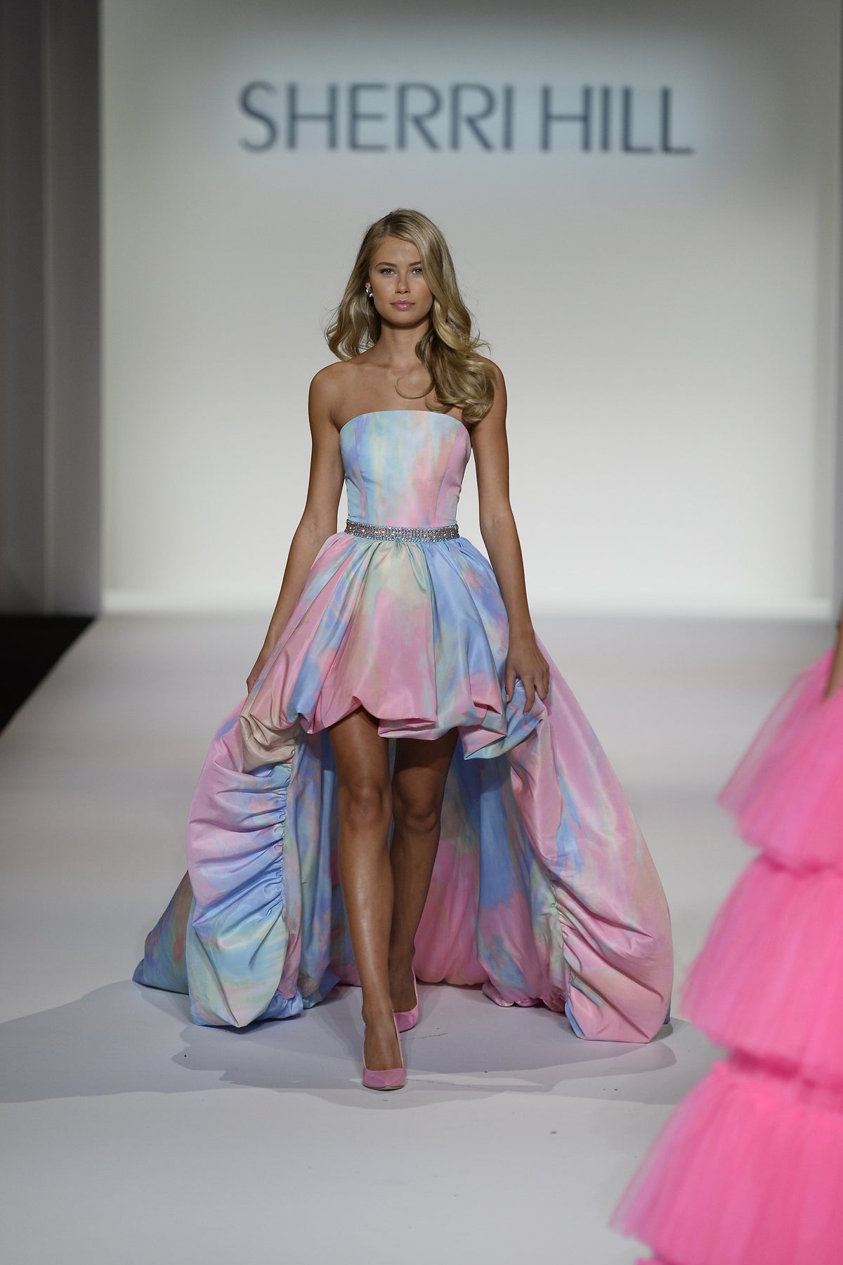 Sherri Hill style 53821 on the Spring 2020 runway at New York Fashion Week