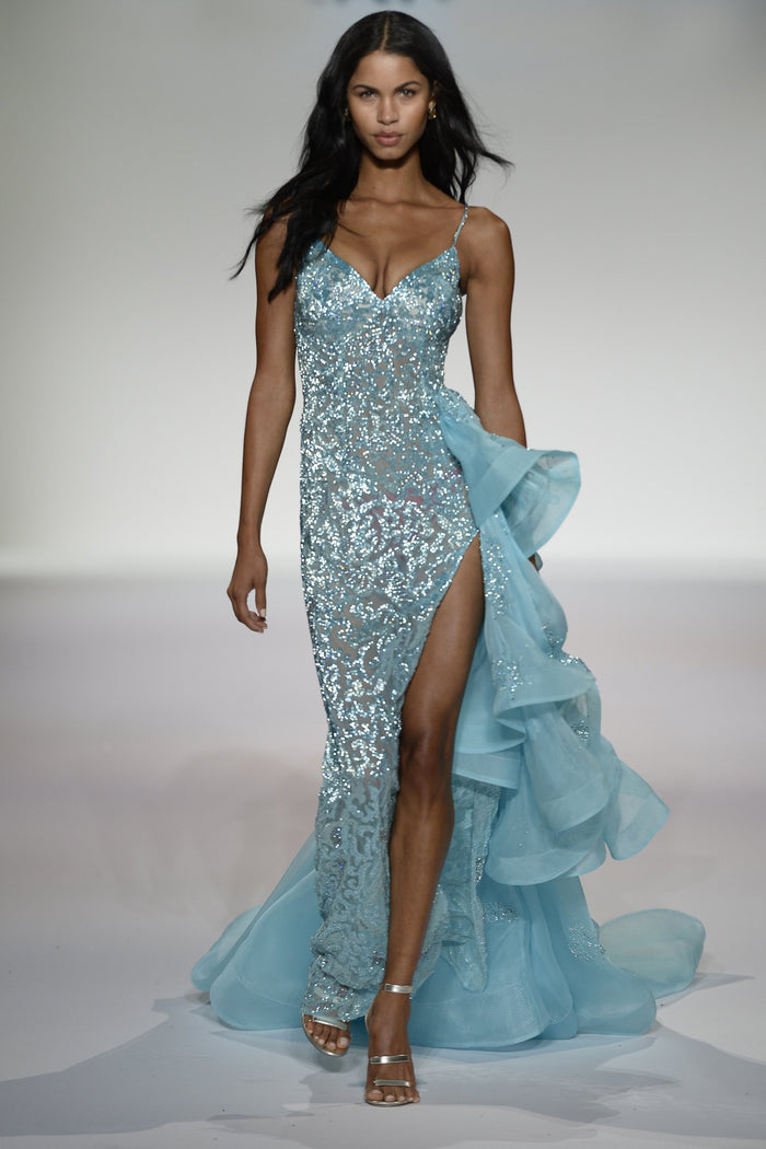 Sherri Hill Spring 2020 runway, look 48