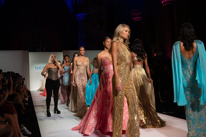 The finale, seen from the front row