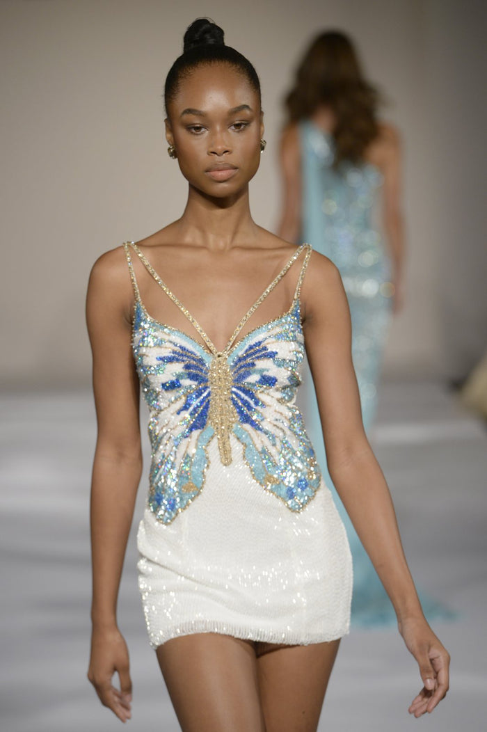 Sherri Hill style 55075, Spring 2022 runway