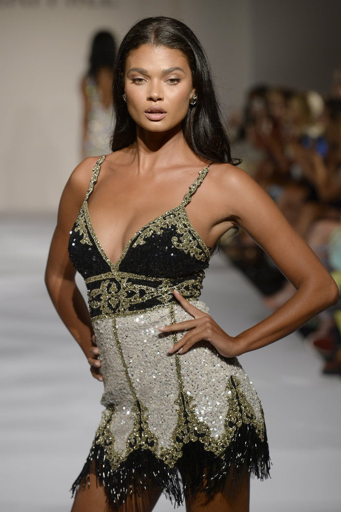 Sherri Hill style 54416, Spring 2022 runway
