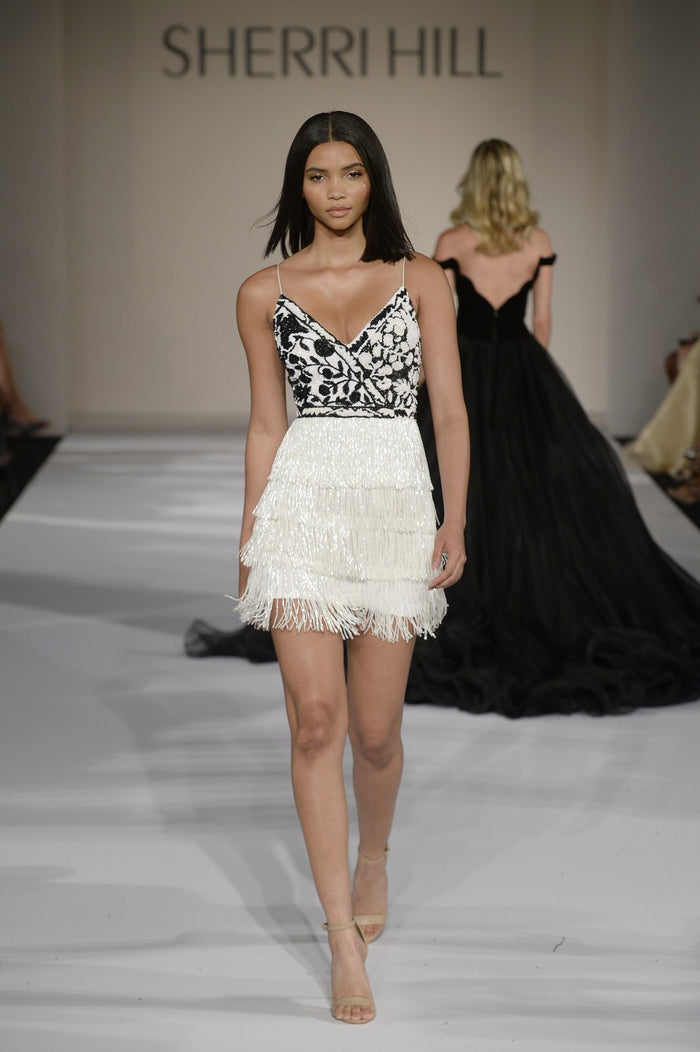 Sherri Hill style 53936, Spring 2022 runway