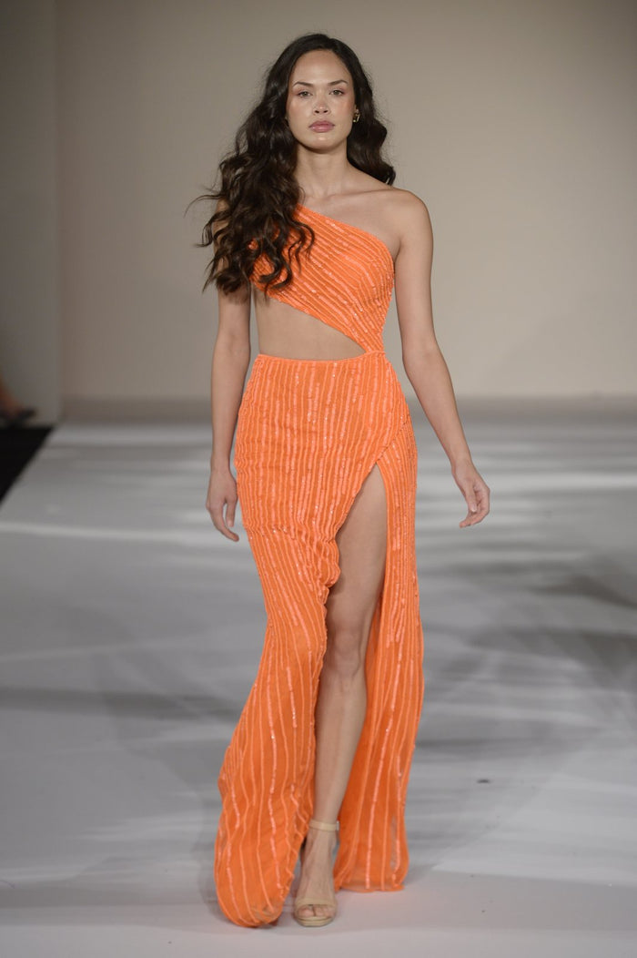 Sherri Hill style 54891, Spring 2022 runway