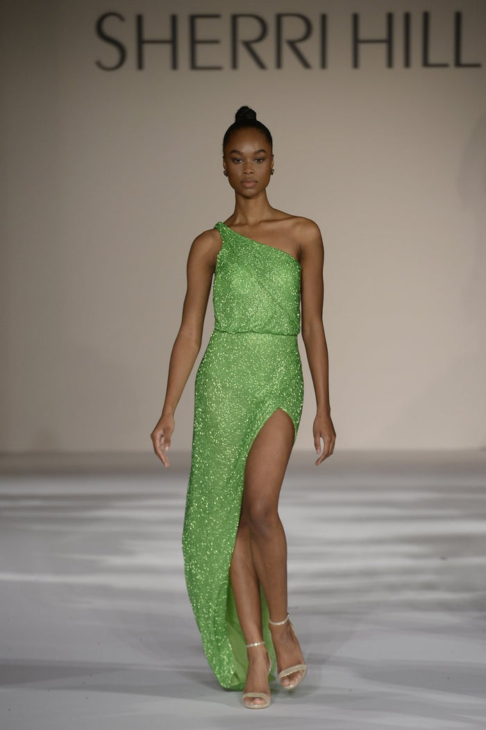 Sherri Hill style 54908, Spring 2022 runway