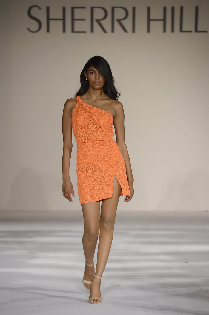 Sherri Hill style 55073, Spring 2022 runway