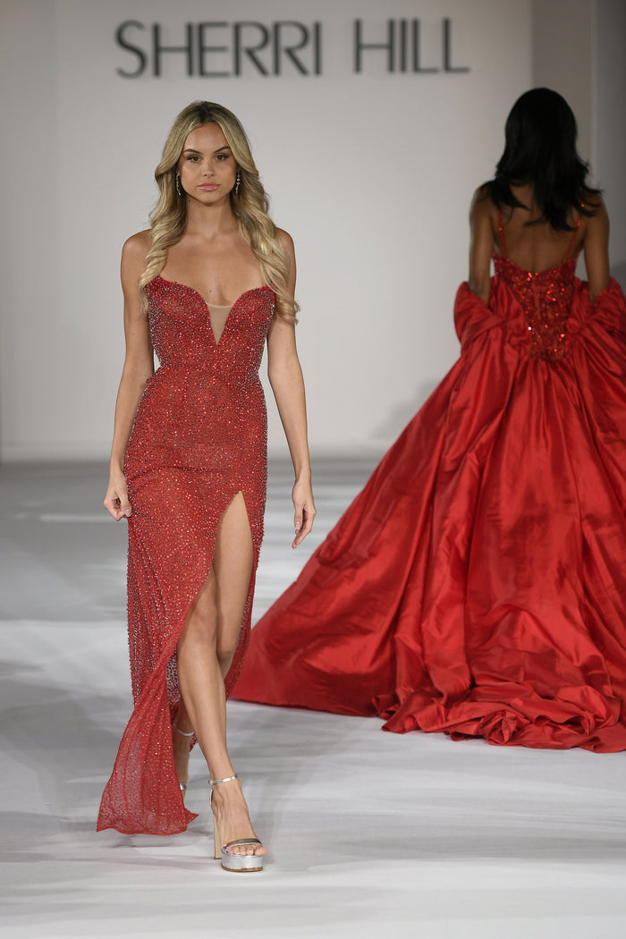 Sherri Hill Spring 2023 runway, look 2