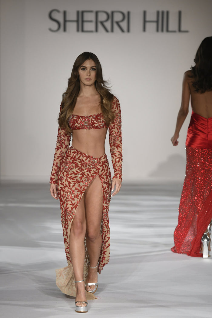 Sherri Hill Spring 2023 runway, look 4