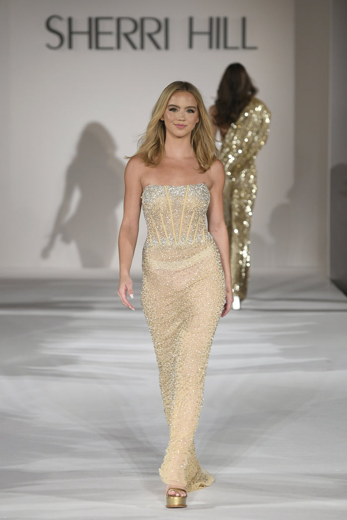 Sherri Hill Spring 2023 runway, look 34