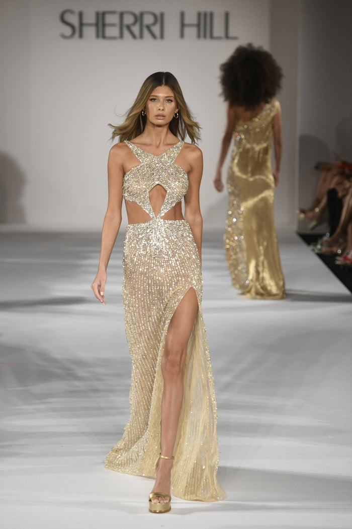 Sherri Hill Spring 2023 runway, look 36