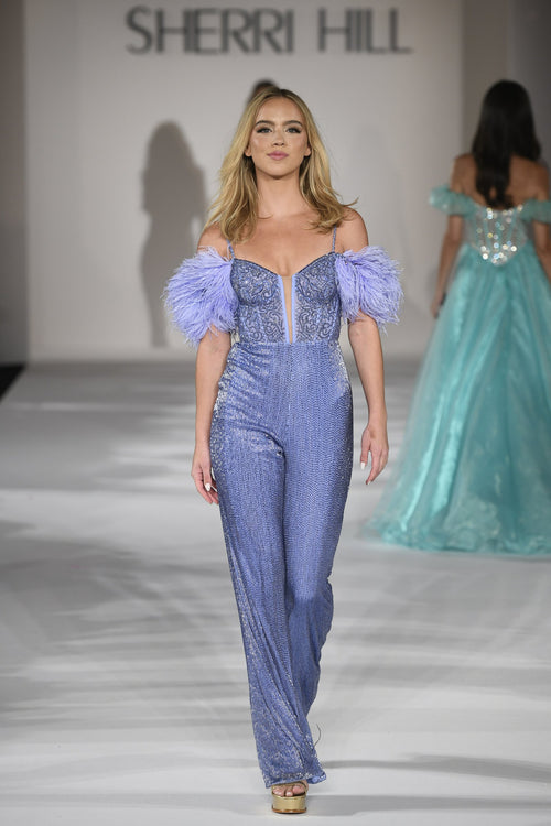 Sherri Hill style 55352 on the Spring 2023 runway