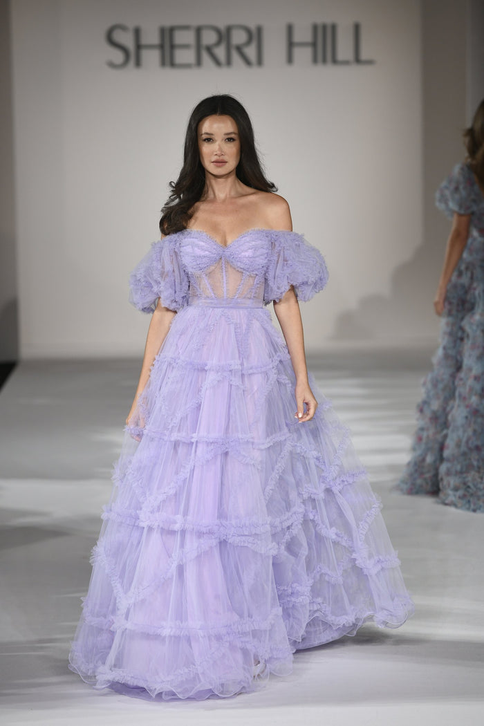 Sherri Hill style 55558, Spring 2023 runway