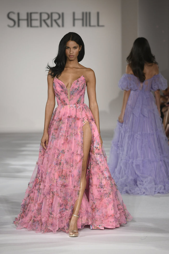 Sherri Hill style 55620, Spring 2023 runway