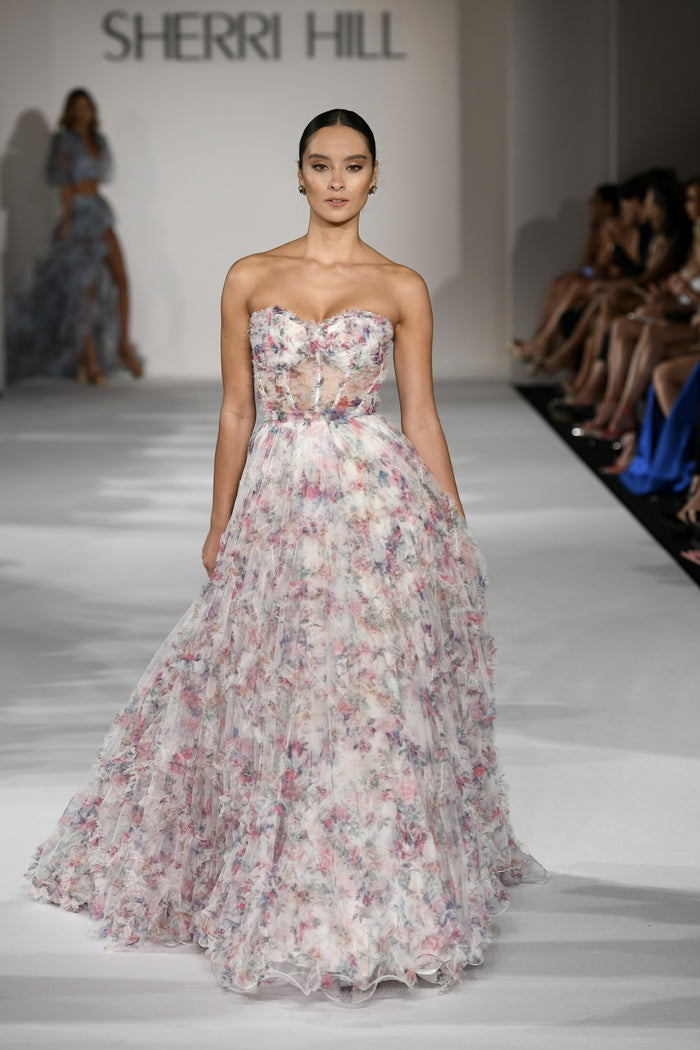 Sherri Hill style 55623, Spring 2023 runway