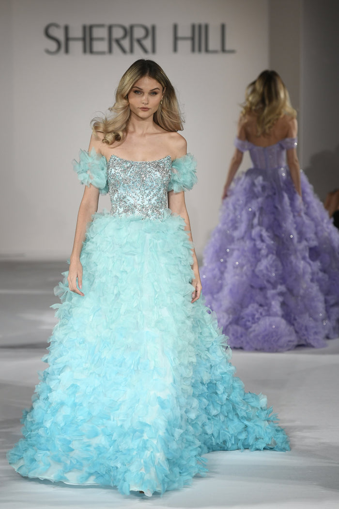 Sherri Hill Spring 2023 runway, look 73