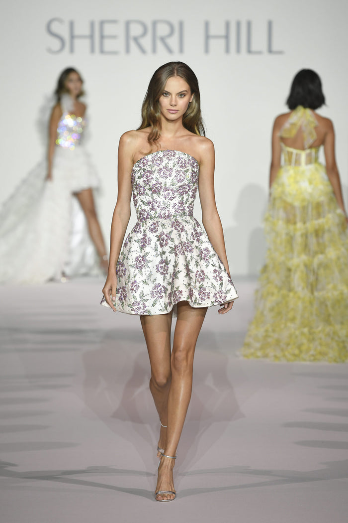 Sherri Hill style 45784, Spring 2024 runway