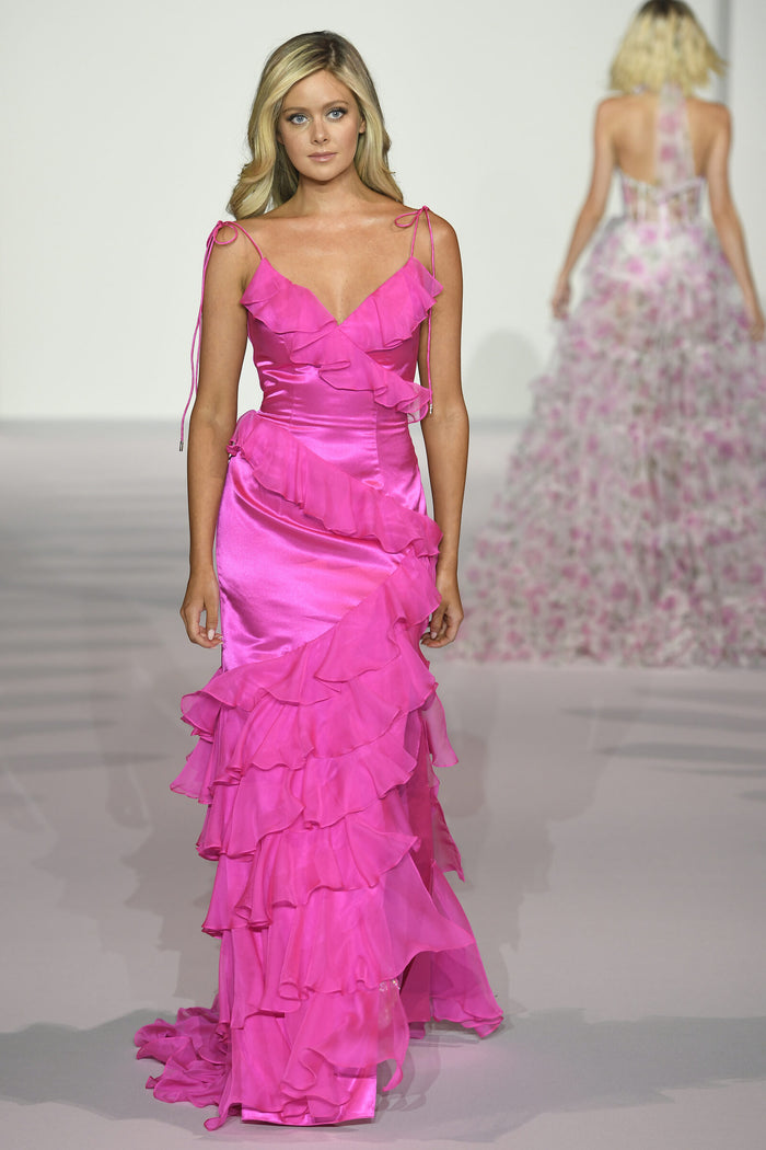 Sherri Hill style 56087, Spring 2024 runway