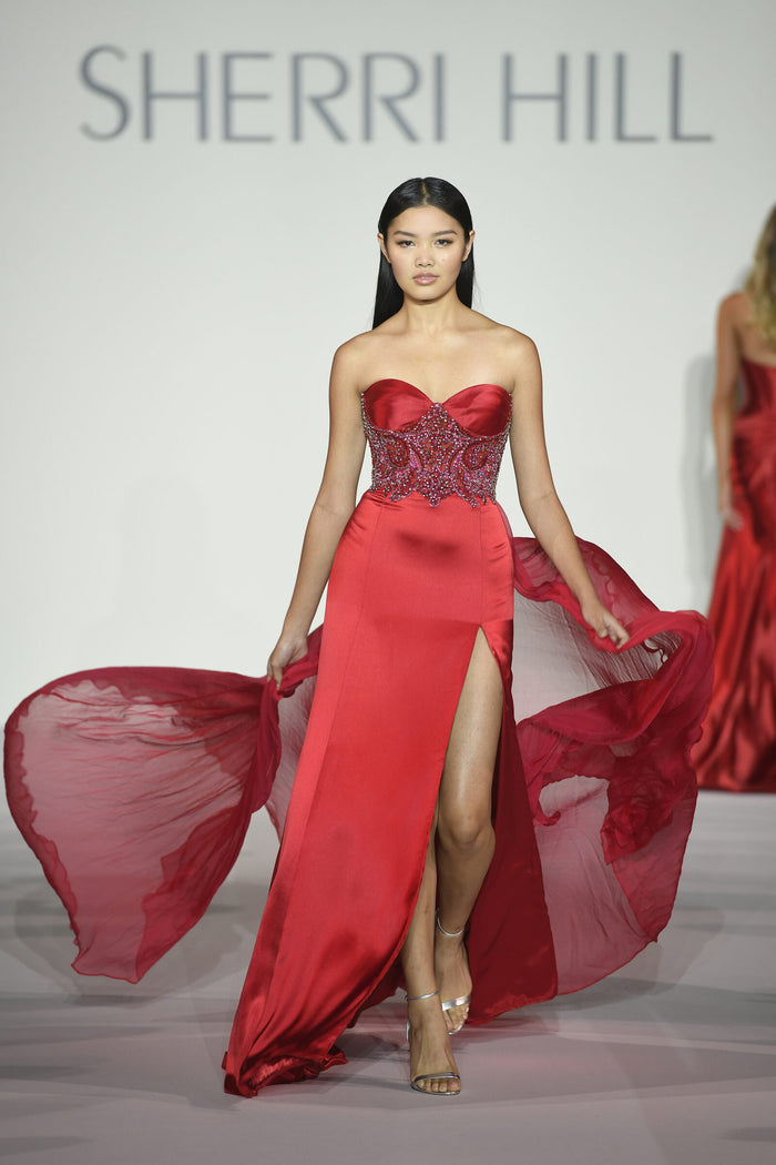 Sherri Hill style 45631, Spring 2024 runway