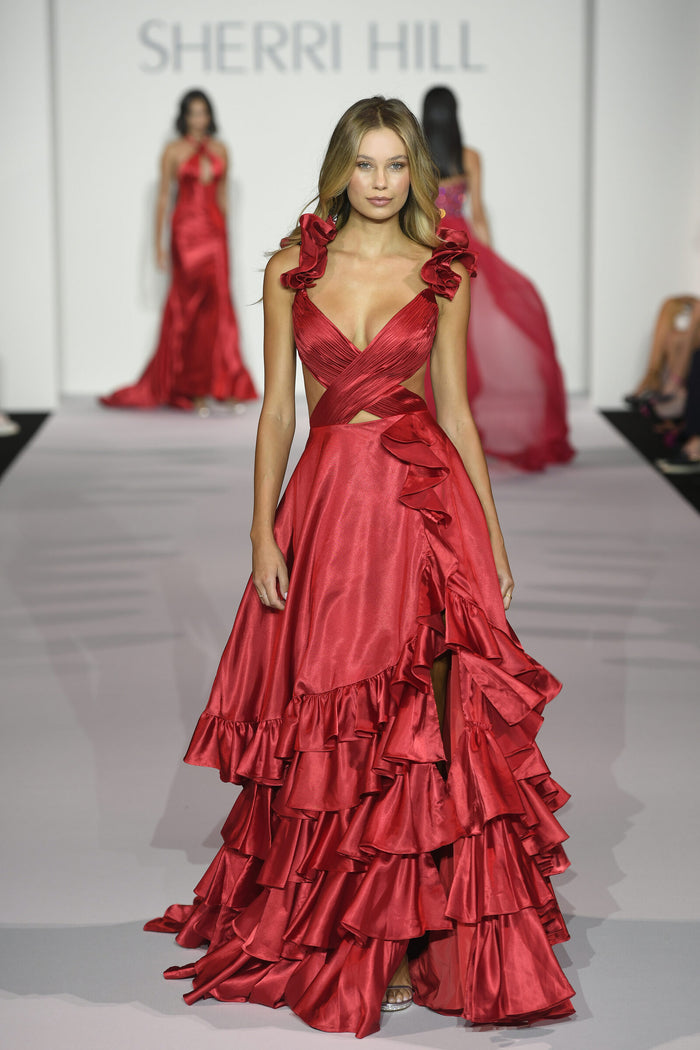 Sherri Hill style 56057, Spring 2024 runway