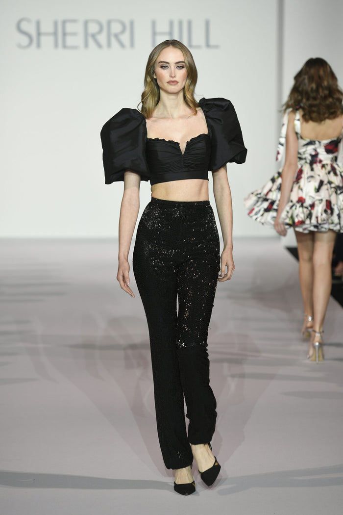 Sherri Hill Spring 2024 runway, look 33
