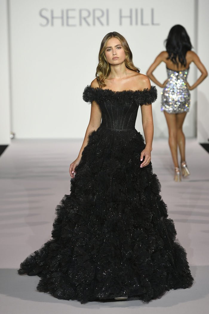 Sherri Hill style 56095, Spring 2024 runway