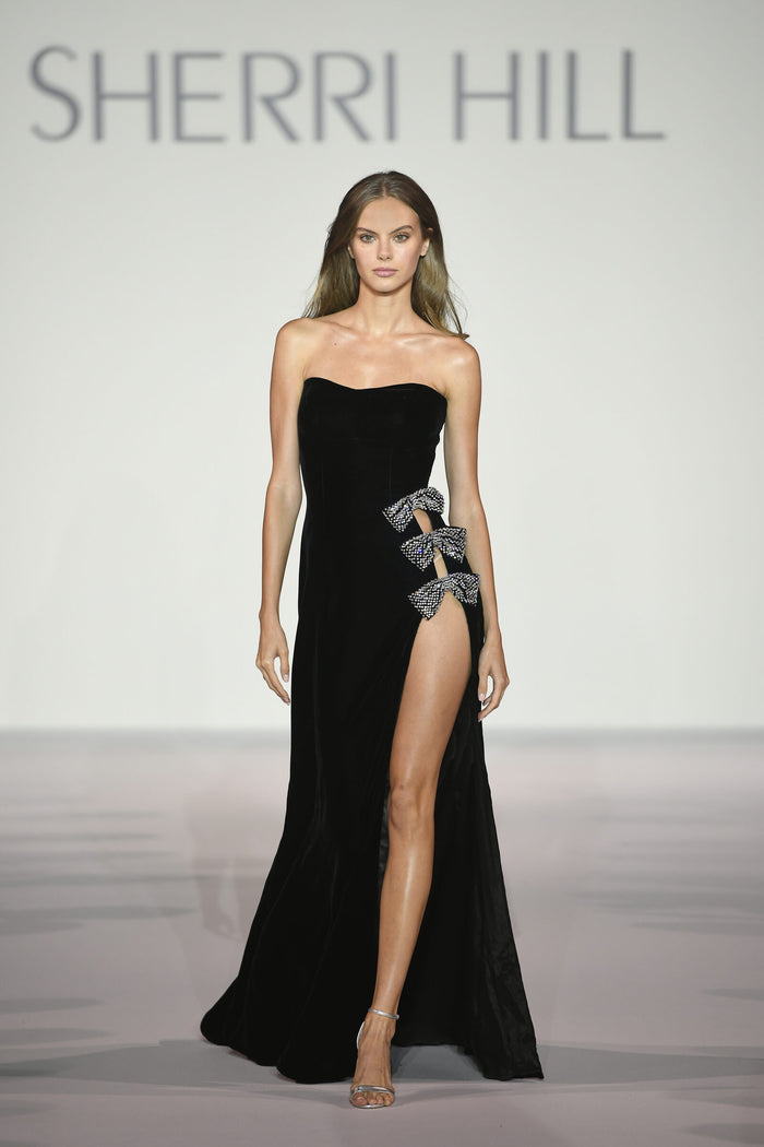 Sherri Hill style 45717, Spring 2024 runway