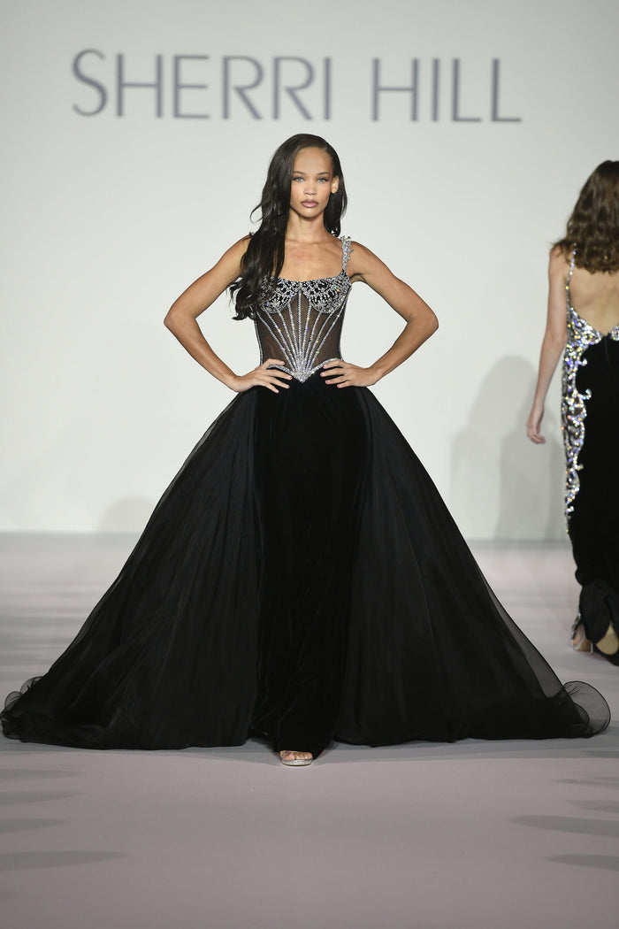 Sherri Hill style 45714, Spring 2024 runway