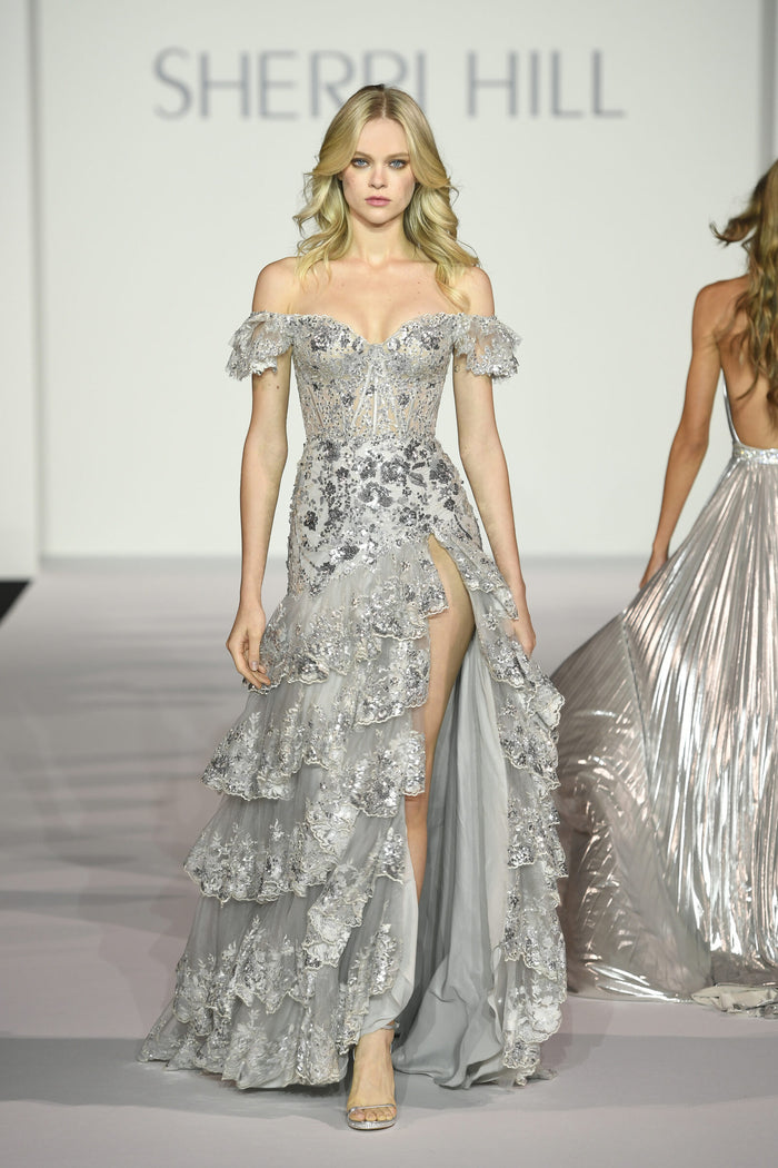 Sherri Hill style 55801, Spring 2024 runway