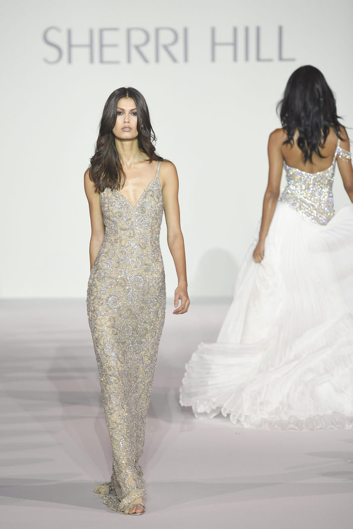 Sherri Hill style 55366, Spring 2024 runway