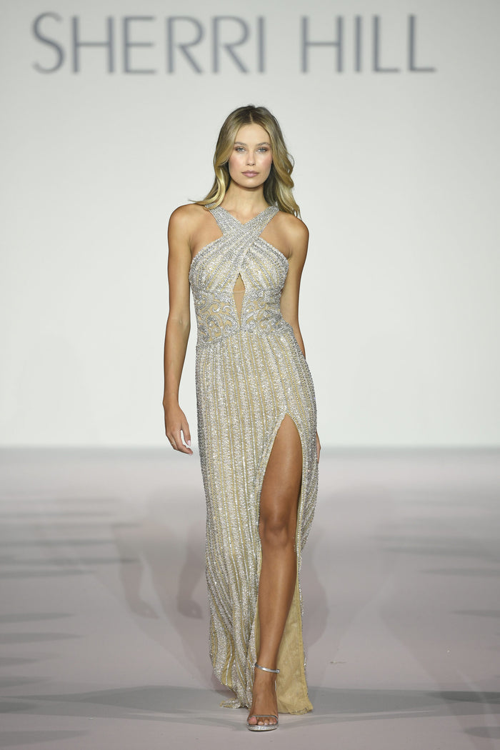 Sherri Hill style 56386, Spring 2024 runway