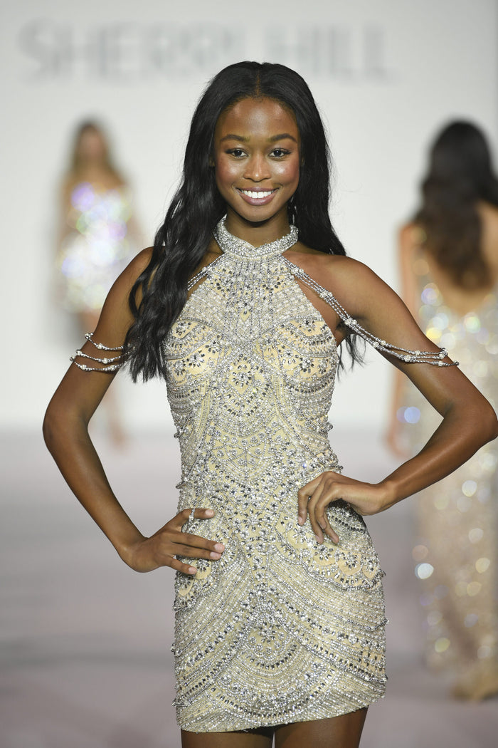 Sherri Hill style 55905, Spring 2024 runway