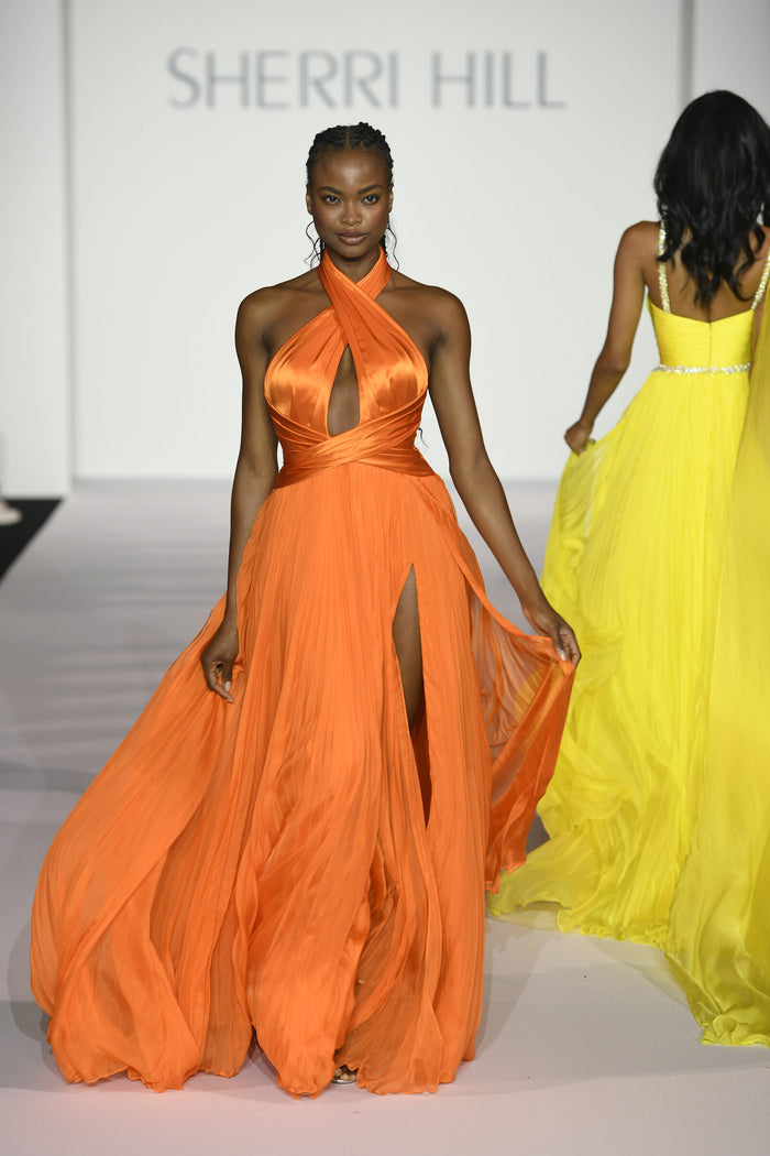 Sherri Hill style 45727, Spring 2024 runway